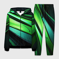 Мужской костюм Абстрактные геометрические плавные линии минимализ