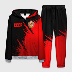 Мужской костюм СССР - черно-красный