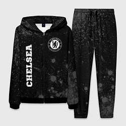 Мужской костюм Chelsea sport на темном фоне вертикально