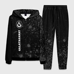 Костюм мужской Galatasaray sport на темном фоне по-вертикали, цвет: 3D-черный