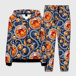 Мужской костюм Ювелирные украшение с золотом и бриллиантом паттер