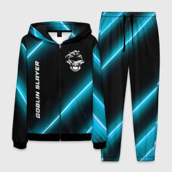 Костюм мужской Goblin Slayer неоновые лампы, цвет: 3D-черный