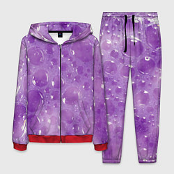 Мужской костюм Фиолетовая пена