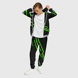 Костюм мужской Razer line green, цвет: 3D-меланж — фото 2