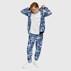 Костюм мужской Маски туземные абстракция, цвет: 3D-черный — фото 2