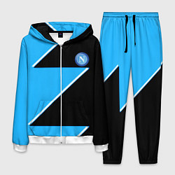 Костюм мужской Napoli fc geometry blue, цвет: 3D-белый