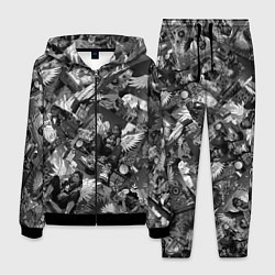 Мужской костюм Городской ангел с крыльями в стиле аниме