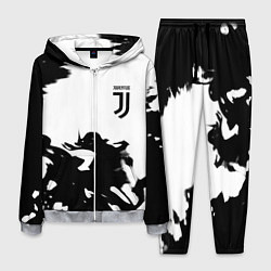 Костюм мужской Juventus smoke black fire, цвет: 3D-меланж