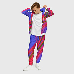 Костюм мужской Неоновая броня соты, цвет: 3D-белый — фото 2