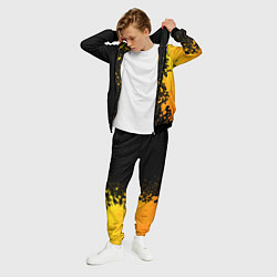 Костюм мужской Deadlock - gold gradient по-вертикали, цвет: 3D-черный — фото 2