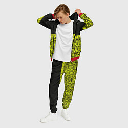 Костюм мужской BTS pattern kpop, цвет: 3D-красный — фото 2
