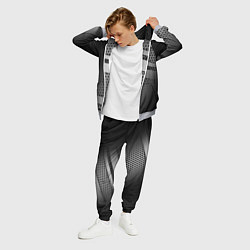 Костюм мужской Карбоновая текстура хром, цвет: 3D-меланж — фото 2
