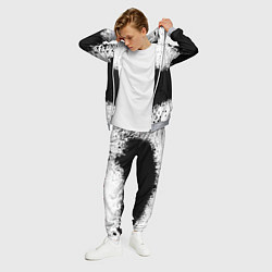 Костюм мужской Просто краски чёрные, цвет: 3D-меланж — фото 2