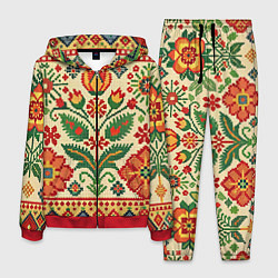 Мужской костюм Славянский узор и орнамент