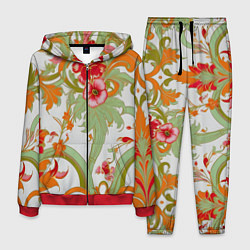 Мужской костюм Яркий цветочный узор