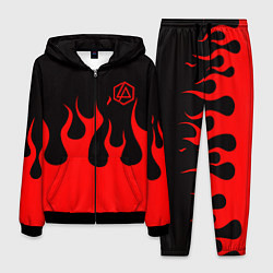 Мужской костюм Linkin park logo fire