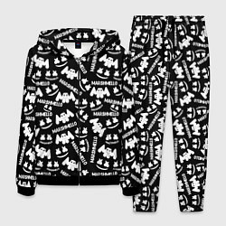 Костюм мужской Marshmello pattern music, цвет: 3D-черный