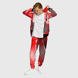 Костюм мужской BMW carbon texture, цвет: 3D-черный — фото 2