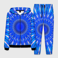 Костюм мужской Абстрактный узор психоделика, цвет: 3D-черный