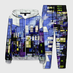 Мужской костюм Городской пейзаж