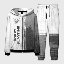 Мужской костюм Poppy Playtime - white gradient по-вертикали