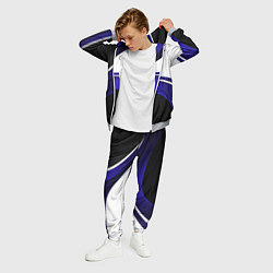 Костюм мужской Субару - белая волна, цвет: 3D-меланж — фото 2