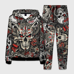 Мужской костюм Череп в маске Хання