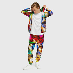 Костюм мужской Новогодние украшения, цвет: 3D-белый — фото 2