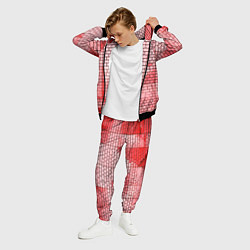 Костюм мужской Красные кирпичики, цвет: 3D-черный — фото 2