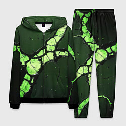 Костюм мужской Объемный разлом плиты, цвет: 3D-черный