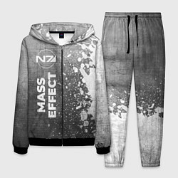Костюм мужской Mass Effect - grey gradient по-вертикали, цвет: 3D-черный