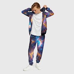 Костюм мужской Космическая текстура фон, цвет: 3D-черный — фото 2