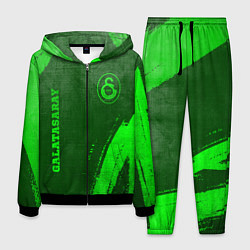 Мужской костюм Galatasaray - green gradient вертикально