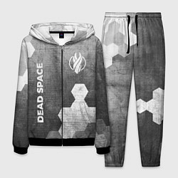 Костюм мужской Dead Space - grey gradient вертикально, цвет: 3D-черный