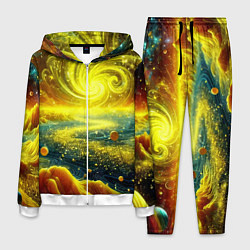 Мужской костюм Neon galaxy - ai art fantasy