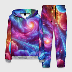 Мужской костюм Neon space fantasy