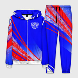 Мужской костюм Герб России на фоне цветов флага государства