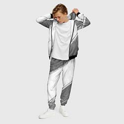 Костюм мужской Dead Space - white gradient вертикально, цвет: 3D-черный — фото 2