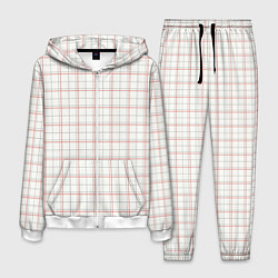 Мужской костюм Светлый узор - классическая клетка