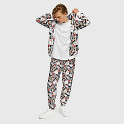 Костюм мужской Карты и фишки, цвет: 3D-белый — фото 2