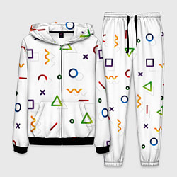 Мужской костюм Геометрический хаос