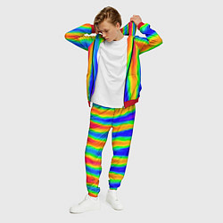 Костюм мужской Пожар в химлаборатории, цвет: 3D-красный — фото 2