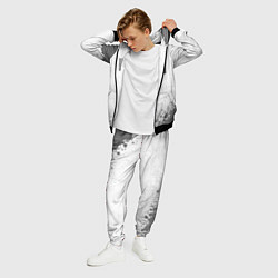 Костюм мужской Fortnite - white gradient вертикально, цвет: 3D-черный — фото 2