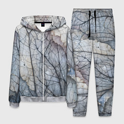 Мужской костюм Прожилки листьев