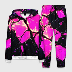 Мужской костюм Розовые пятна в текстуре