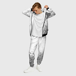 Костюм мужской Ajax - white gradient по-вертикали, цвет: 3D-черный — фото 2
