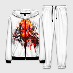 Костюм мужской Дэдпул краски, цвет: 3D-черный