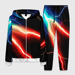 Костюм мужской Lightning light, цвет: 3D-белый