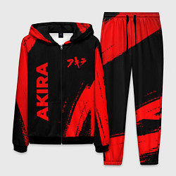 Костюм мужской Akira - red gradient вертикально, цвет: 3D-черный