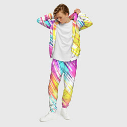 Костюм мужской Брызги краски на белом фоне, цвет: 3D-белый — фото 2